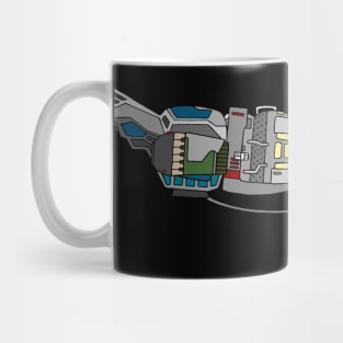 TARDIS in tow Mug